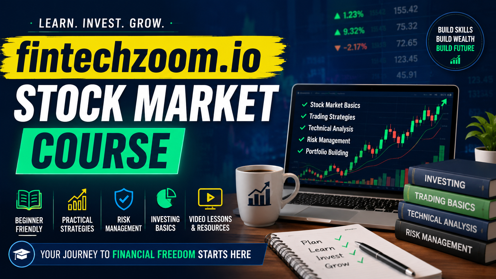 fintechzoom.io stock market course